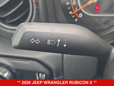 2026 Jeep Wrangler Rubicon X