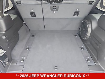 2026 Jeep Wrangler Rubicon X