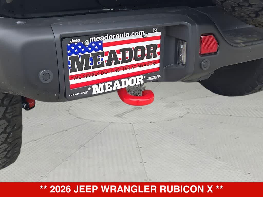 2026 Jeep Wrangler Rubicon X