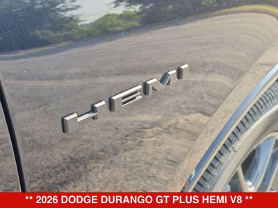 2026 Dodge Durango GT Plus HEMI V8