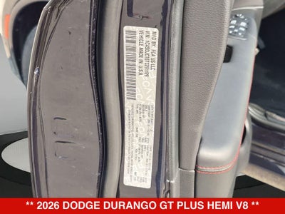 2026 Dodge Durango GT Plus HEMI V8