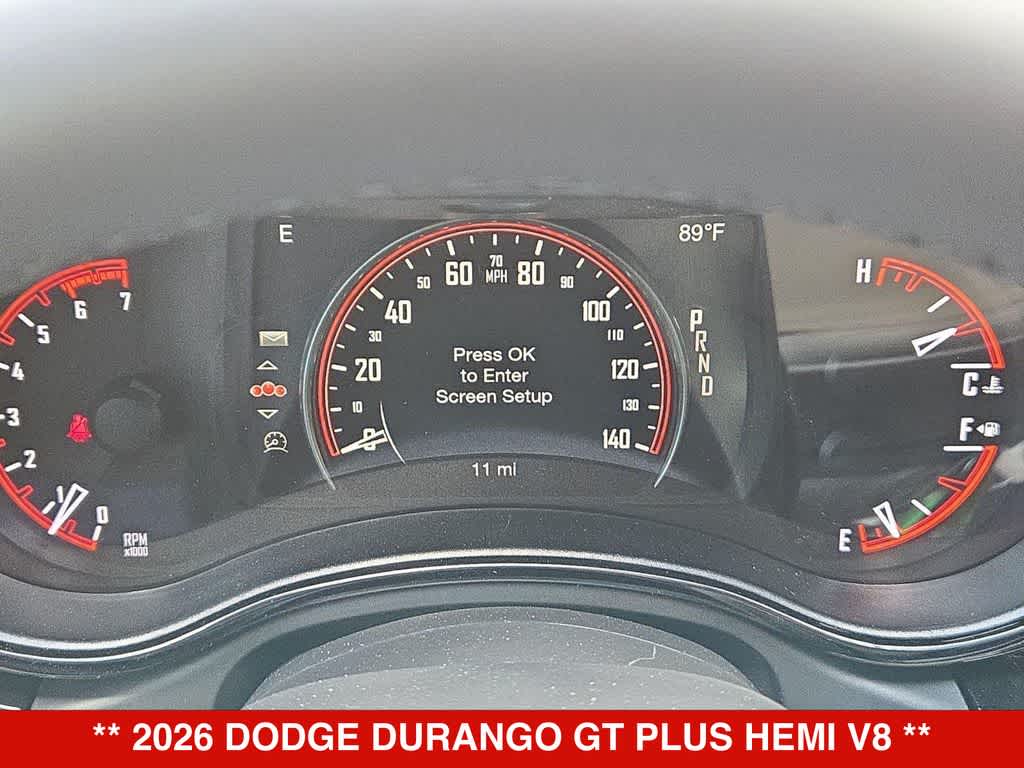2026 Dodge Durango GT Plus HEMI V8