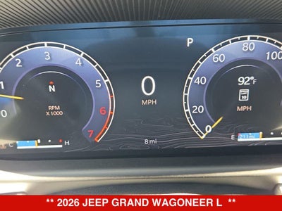 2026 Jeep Grand Wagoneer L 4x2