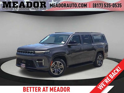 2026 Jeep Grand Wagoneer L 4x4