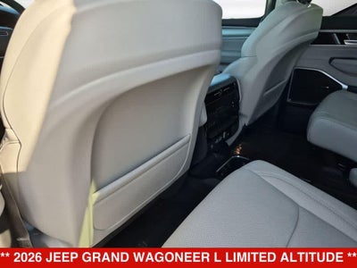 2026 Jeep Grand Wagoneer L Limited Altitude