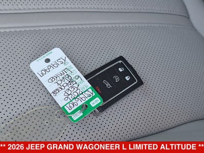 2026 Jeep Grand Wagoneer L Limited Altitude