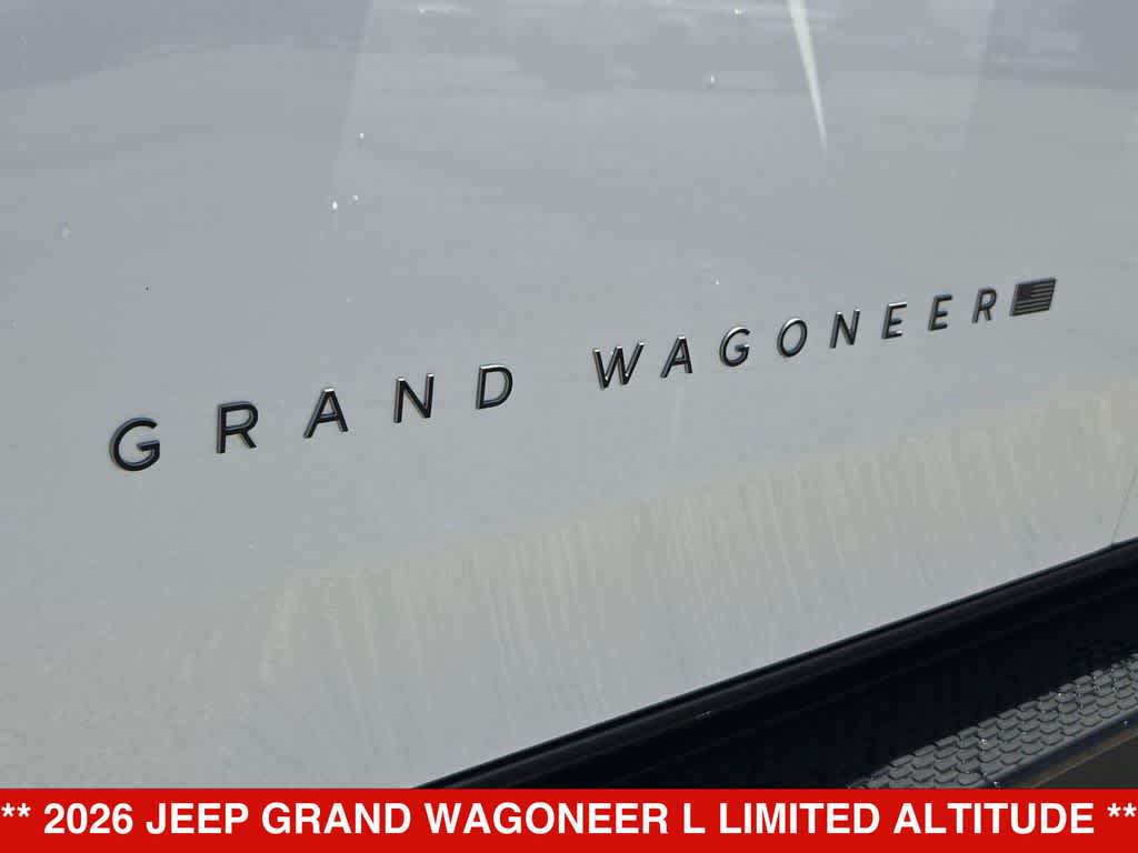 2026 Jeep Grand Wagoneer L Limited Altitude