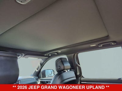 2026 Jeep Grand Wagoneer Upland