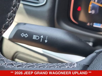 2026 Jeep Grand Wagoneer Upland