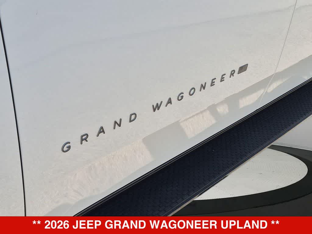 2026 Jeep Grand Wagoneer Upland