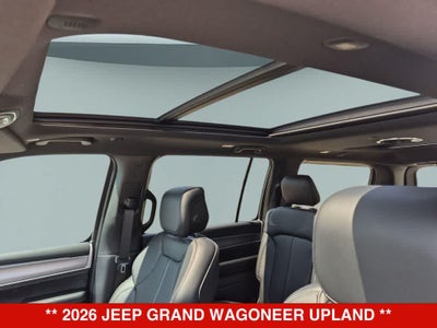 2026 Jeep Grand Wagoneer Upland
