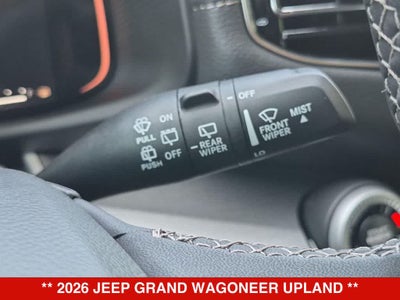 2026 Jeep Grand Wagoneer Upland