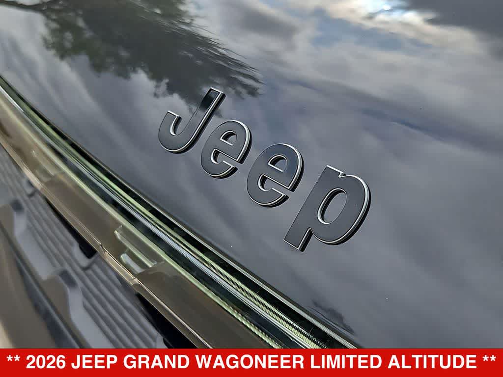 2026 Jeep Grand Wagoneer Limited Altitude