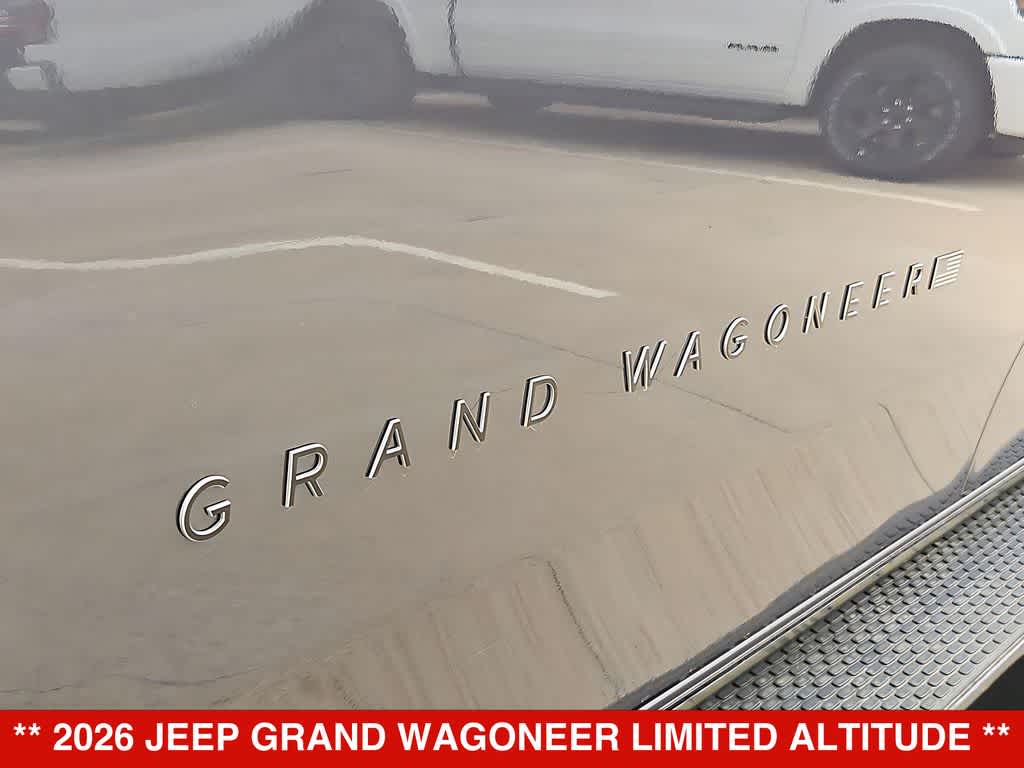 2026 Jeep Grand Wagoneer Limited Altitude