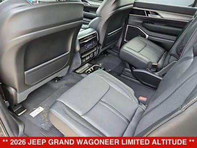 2026 Jeep Grand Wagoneer Limited Altitude