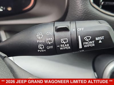 2026 Jeep Grand Wagoneer Limited Altitude