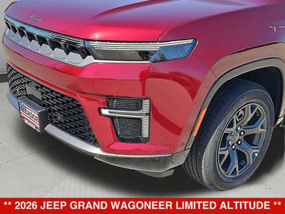 2026 Jeep Grand Wagoneer Limited Altitude