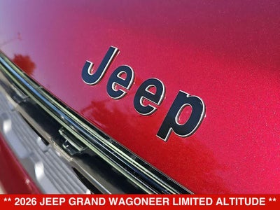 2026 Jeep Grand Wagoneer Limited Altitude