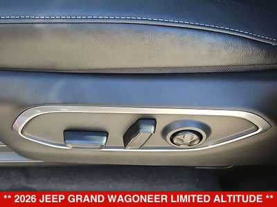 2026 Jeep Grand Wagoneer Limited Altitude