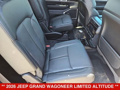 2026 Jeep Grand Wagoneer Limited Altitude