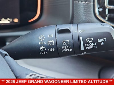 2026 Jeep Grand Wagoneer Limited Altitude