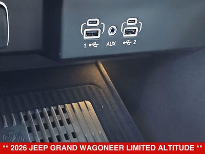 2026 Jeep Grand Wagoneer Limited Altitude