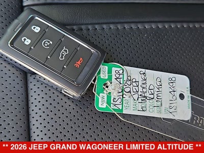 2026 Jeep Grand Wagoneer Limited Altitude
