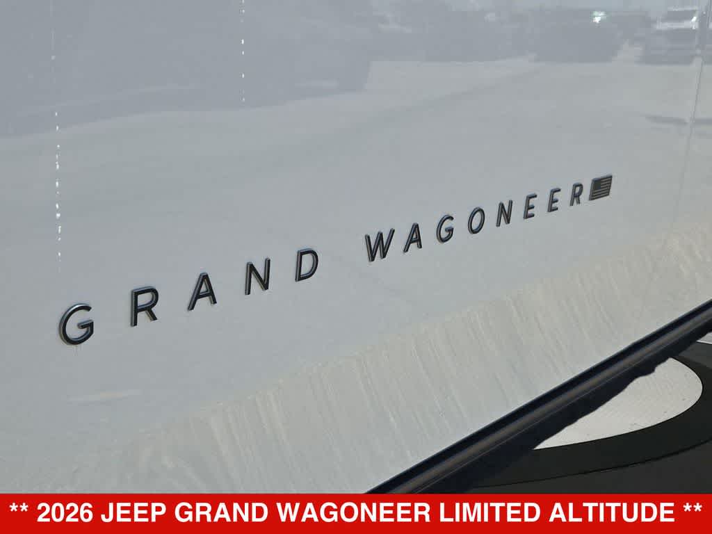 2026 Jeep Grand Wagoneer Limited Altitude