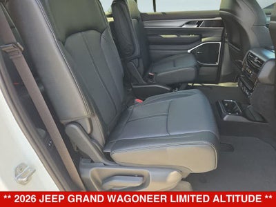2026 Jeep Grand Wagoneer Limited Altitude