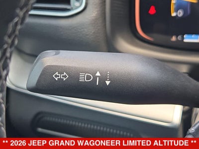 2026 Jeep Grand Wagoneer Limited Altitude
