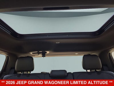 2026 Jeep Grand Wagoneer Limited Altitude