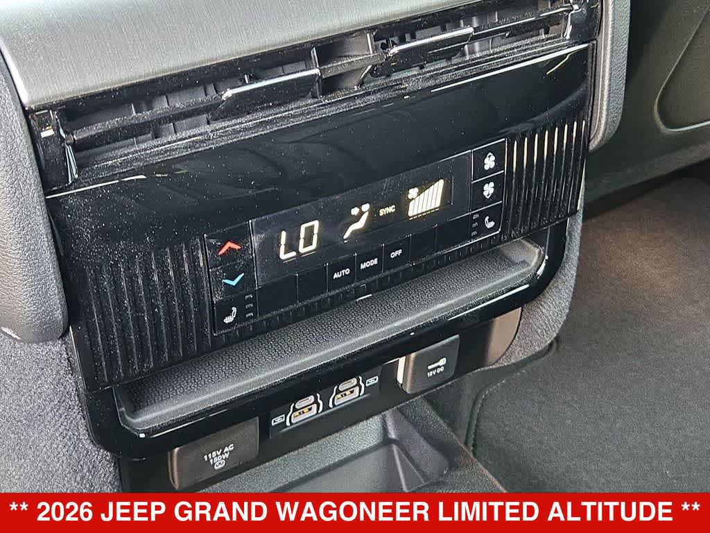 2026 Jeep Grand Wagoneer Limited Altitude