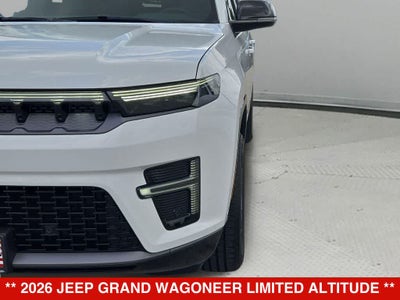 2026 Jeep Grand Wagoneer Limited Altitude