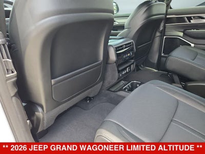 2026 Jeep Grand Wagoneer Limited Altitude
