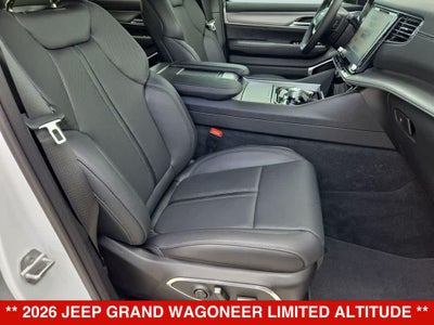 2026 Jeep Grand Wagoneer Limited Altitude