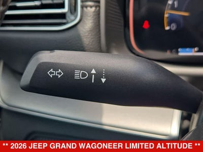 2026 Jeep Grand Wagoneer Limited Altitude