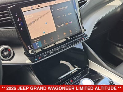 2026 Jeep Grand Wagoneer Limited Altitude