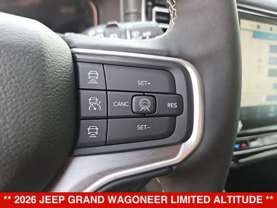2026 Jeep Grand Wagoneer Limited Altitude