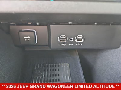2026 Jeep Grand Wagoneer Limited Altitude