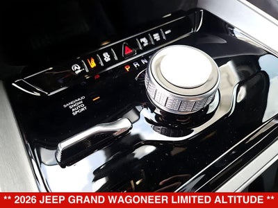 2026 Jeep Grand Wagoneer Limited Altitude