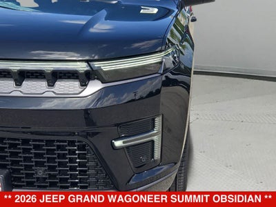 2026 Jeep Grand Wagoneer Summit Obsidian
