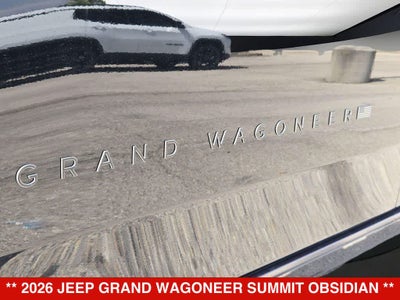2026 Jeep Grand Wagoneer Summit Obsidian