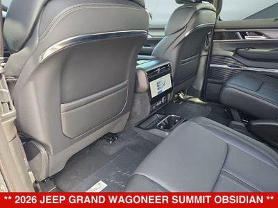 2026 Jeep Grand Wagoneer Summit Obsidian