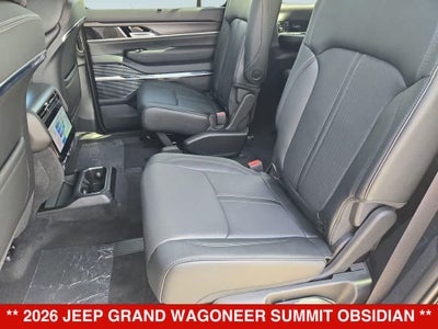 2026 Jeep Grand Wagoneer Summit Obsidian