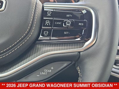 2026 Jeep Grand Wagoneer Summit Obsidian