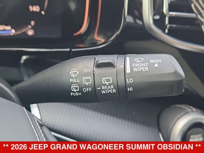 2026 Jeep Grand Wagoneer Summit Obsidian