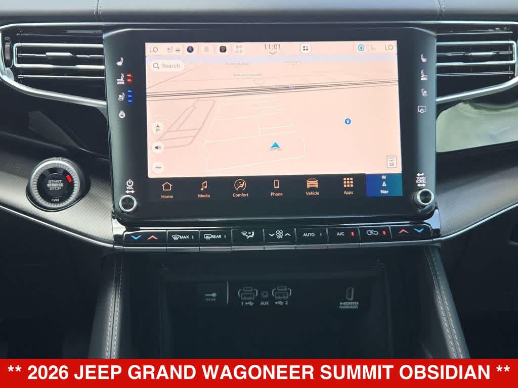 2026 Jeep Grand Wagoneer Summit Obsidian