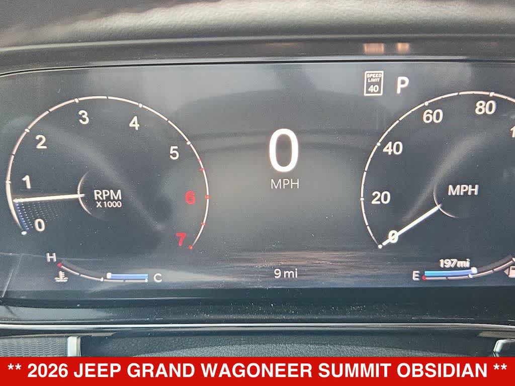 2026 Jeep Grand Wagoneer Summit Obsidian