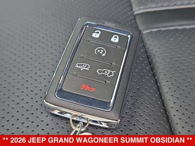 2026 Jeep Grand Wagoneer Summit Obsidian