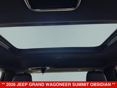 2026 Jeep Grand Wagoneer Summit Obsidian